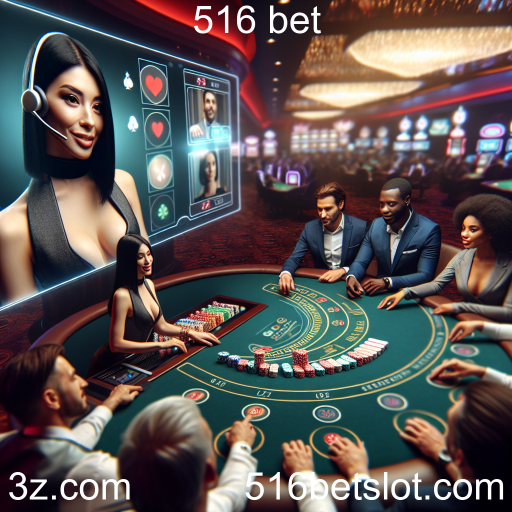 Cassino ao Vivo: A Experiência de Jogo Imersiva na 516 Bet